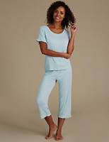 Marks and Spencer  Frill Short Sleeve Pyjama Set