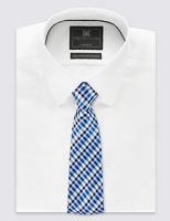 Marks and Spencer  Pure Silk Gingham Tie