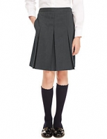 Marks and Spencer  Girls Traditional Pleated Skirt with Triple Action Stormwea