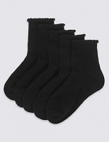 Marks and Spencer  5 Pack of Freshfeet Cotton Rich Socks (3-14 Years)