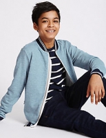 Marks and Spencer  Pure Cotton Textured Sweatshirt (3-14 Years)