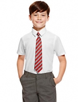 Marks and Spencer  Slim Fit 2 Pack Boys Ultimate Non-Iron Shirts