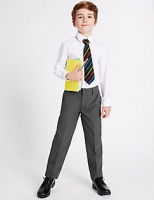 Marks and Spencer  Boys 2 Pack Trousers with Crease Resistant