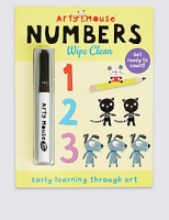 Marks and Spencer  Arty Mouse Numbers Wipe Clean Book