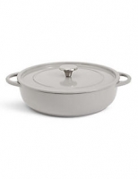 Marks and Spencer  Cast Iron Shallow Casserole Dish