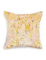 Marks and Spencer  Crushed Floral Velvet Cushion
