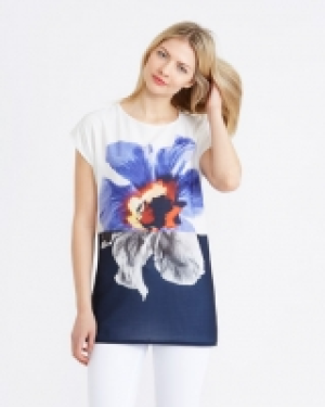 Gallery Flower Print Top