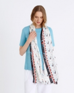 Carolyn Donnelly The Edit Silk Print Scarf