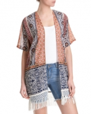 Tribal Print Kimono
