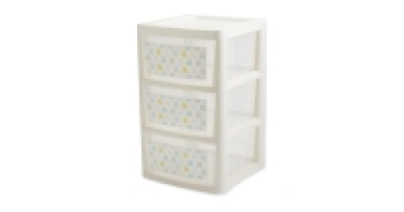 Elephant 3-Drawer Tower