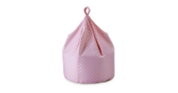 Pink Dotted Playroom Bean Bag