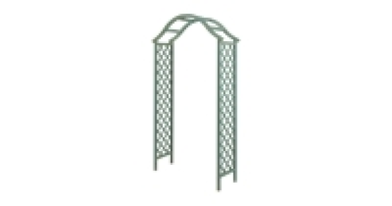 Gardenline Wooden Garden Arch Green