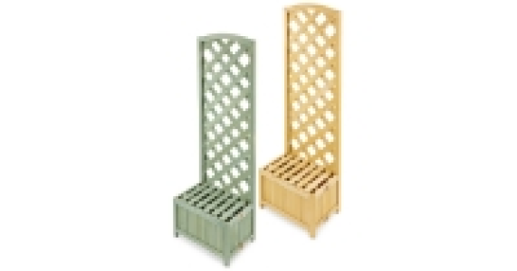 Lattice Wooden Planter