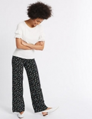 Printed Wide Leg Trousers 39.00&nbsp;&euro;