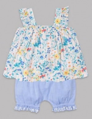 2 Piece Pure Cotton Top & Bottom Outfit 24.00 €