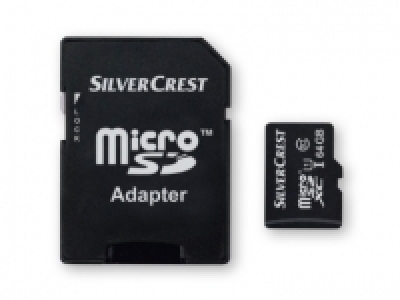 SILVERCREST® 64GB Micro-SDXC Memory Card