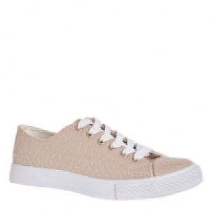 Metallic Croc Lace Up Shoes