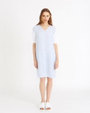 Carolyn Donnelly The Edit Stripe Linen Dress