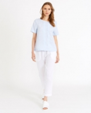 Carolyn Donnelly The Edit Stripe Linen Top