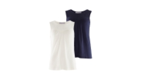 Avenue Ladies Crochet Detail Vest