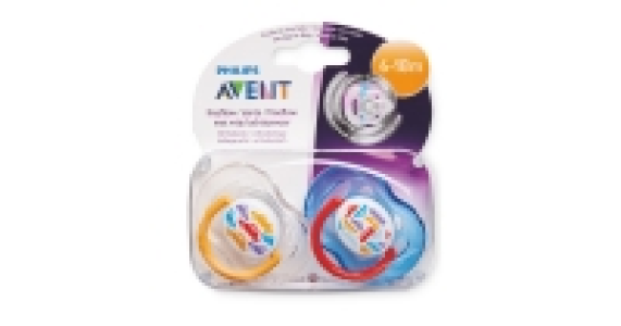 Car 6-18 Months Soothers 2-Pack