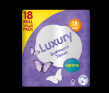 Centra Luxury Bathroom Tissue 18 Rolls
