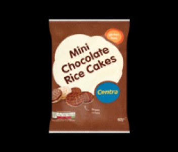 Centra Mini Chocolate Rice Cakes 60g