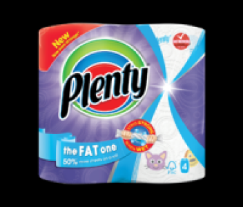 Plenty The Fat One Kitchen Roll 4pk