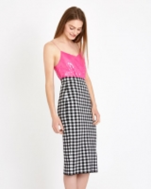 Savida Gingham Skirt