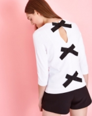 Savida Bow Back Jumper