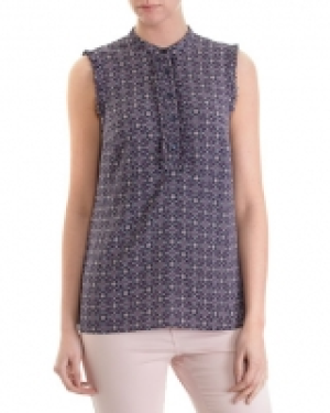 Frill Sleeveless Blouse