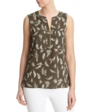 Zip Front Blouse