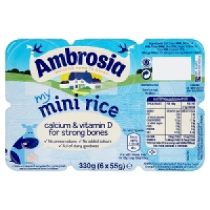 Ambrosia 6 Mini Rice Pots