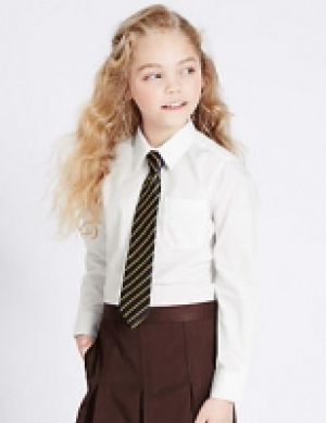 2 Pack Girls Slim Fit Non-Iron Blouses 12.00 €