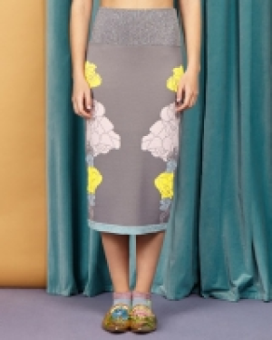 Joanne Hynes Flower Knit Skirt