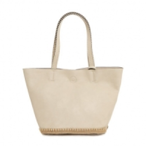 Raffia Detail Tote