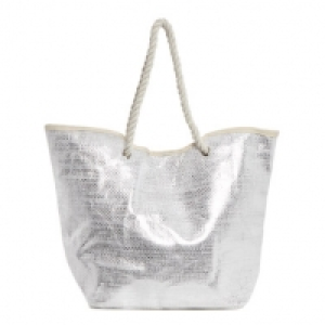 Metallic Paper Tote