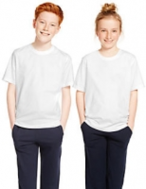 2 Pack Unisex Pure Cotton T-Shirts 6.75 €