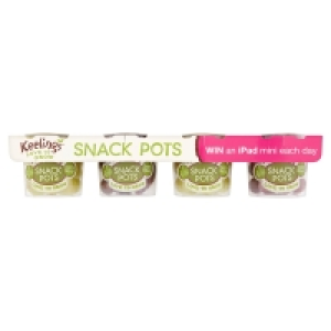 Keelings Snack Pot Red & Green Grapes