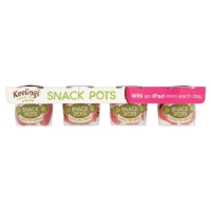 Keelings Snack Pots Baby Strawberry