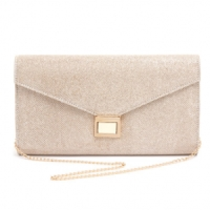 Pushlock Glitter Clutch