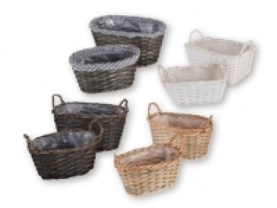 MELINERA® Wicker Planters