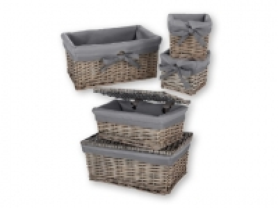 MELINERA® Willow Storage Basket Set