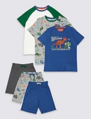 3 Pack Short Pyjamas (3-16 Years) 34.00 €