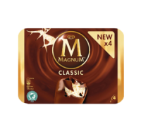 Centra  Magnum Classic/White/Almond/Mint/Milk Chocolate 4pk 440ml