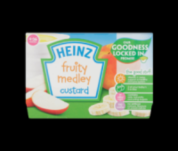Heinz Fruity Custard Fruit Medley