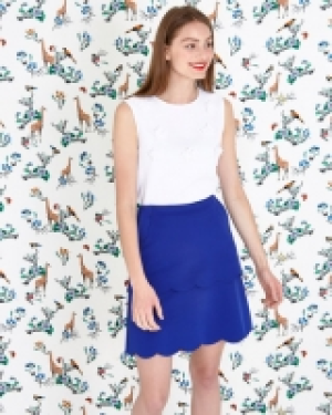 Savida Sleeveless Flower Top