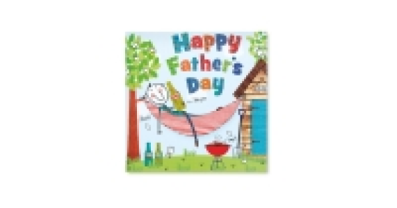 Barbecue Dad Square Card