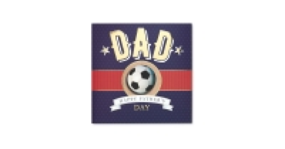 Football Fathers Day Card