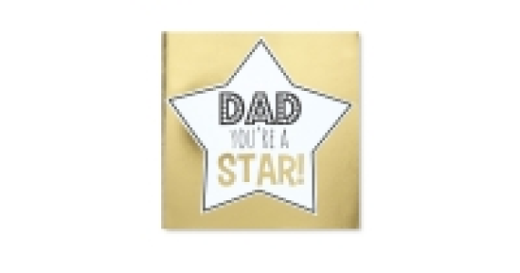 Dad Youre A Star Card
